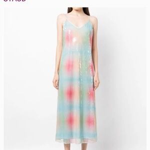 Staud Sequin Dress